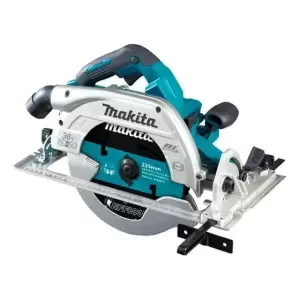 Sierra Circular 9 1/4 Inalambrica Base Aluminio Makita Color Azul claro
