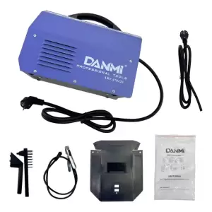 Soldadora Inversora IGBT DANMI Máquina de Soldar Portátil para Hogar y Taller Kit Completo 200A