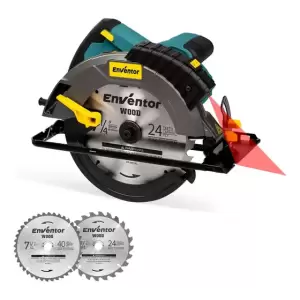 Enventor Circular Saw Corded, 14a Electric Circular Saws ...
