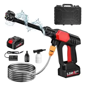 Hidrolavadora Inalámbrica 800W 30 Bar Batería Litio