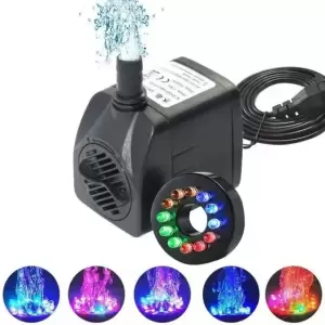 Bomba de Agua Sumergible LED para Pileta y Acuario