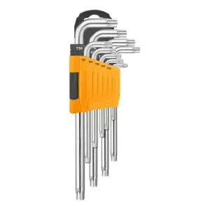 Juego 9 Llaves Allen Torx Ingco HHK13092