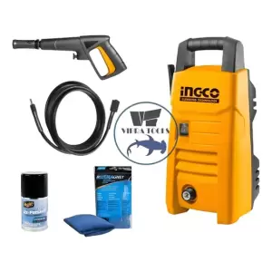Pack Hidrolavadora Ingco 1200W con Accesorios