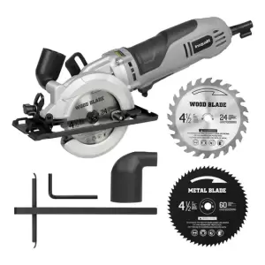 Minisierra Circular Inequality De 710 W, Compacta Con Cable