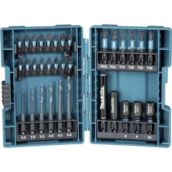 Set Puntas 33pzs Impact Black B-66896 Makita 1 Set Puntas 33pzs Impact Black B-66896 Makita