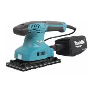 Lijadora profesional orbital Makita MT M9203 turquesa 190W