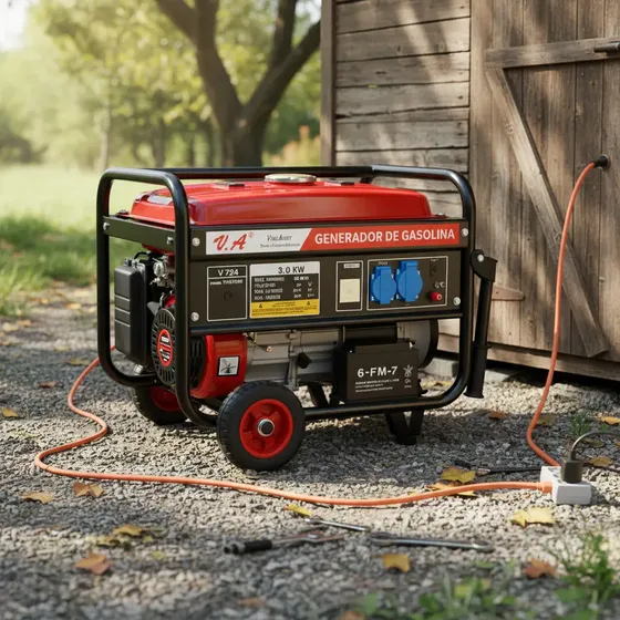 Generador Eléctrico Tecnopro V-769 3.5KW Gasolina 1 Generador Eléctrico Tecnopro V-769 3.5KW Gasolina