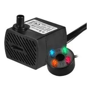 Bomba de Agua Sumergible con 4 Luces LED