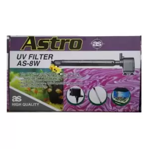 Bomba de Agua Sumergible con Filtro UV 670L/H