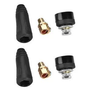 Pack De 2 Conectores Rápido Para Maquinas De Soldar 35/50