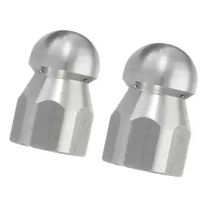 Hidrolavadora Kit 2 Boquillas para Cañerías y Drenaje
