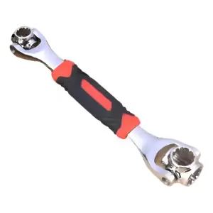 Llave Inglesa de Tubo 8 en 1 Cabeza Giratoria