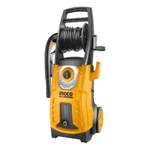 Hidrolavadora Ingco 2800W Alta Presión Amarilla