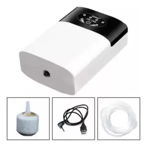 Bomba de Agua Aire Recargable USB Sobo SB-168 Acuario