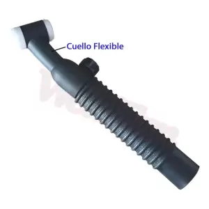 Antorcha TIG Flexible 200A WP-26FV Negra