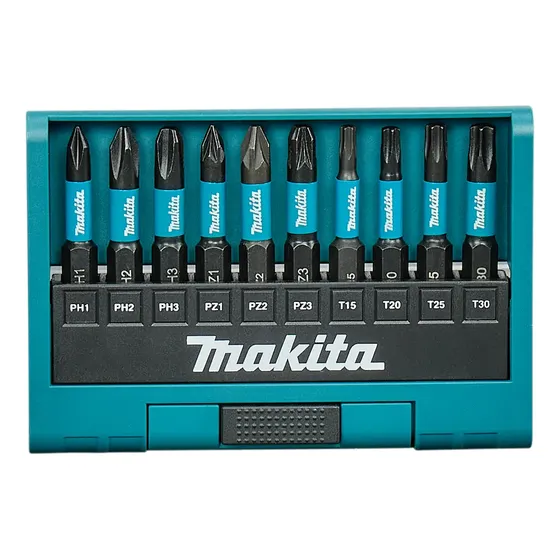 Set Puntas De Torsión Impact Black 50mm 10 Pzas - Makita 1 Set Puntas De Torsión Impact Black 50mm 10 Pzas - Makita
