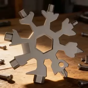 Llave Inglesa Multifunción 18 en 1 Acero Tipo Copo