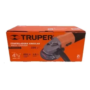 Esmeril Angular Truper 4 1/2" 850W Eléctrico