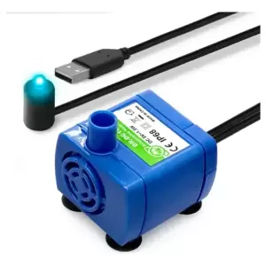 Bomba de Agua Sumergible LED para Mascotas