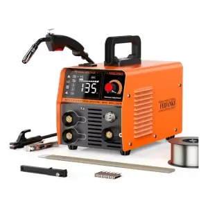 Soldadora Inverter 3 en 1 MIG TIG MMA 135A 220V