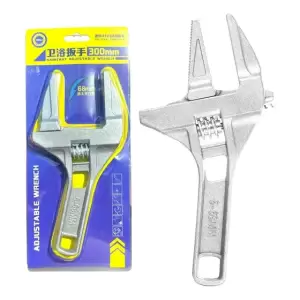 Llave Inglesa Francesa Gran Apertura Gasfiter
