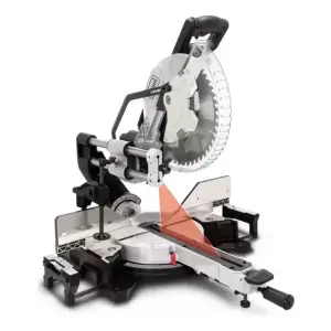 Ingleteadora Telescópica Dual 12" Scheppach Black Edition