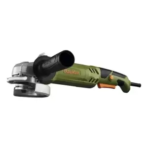 Esmeril Angular Eléctrico Bauker 1100W Verde