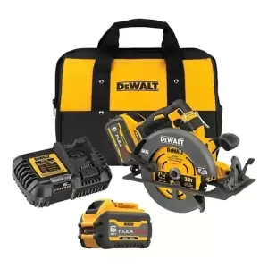 Sierra Circular Inalámbrica 7-1/4 60v Max Dcs578t2 Dewalt