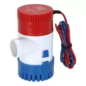 Bomba de Agua Eléctrica 12V 1100 GPH Sumergible Marina