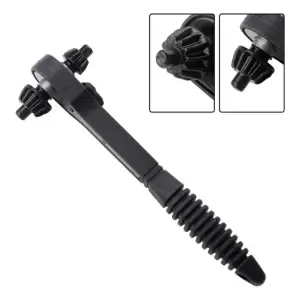 Llave Inglesa Negra Con Trinquete Ajustable
