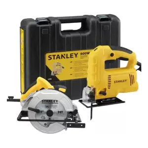 Sierra Circ. 1600w + Sierra Cal. 600w Stanley Sc16-sj60k
