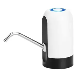 Bomba De Agua Dispensador Eléctrico USB Para Bidón Blanco LED