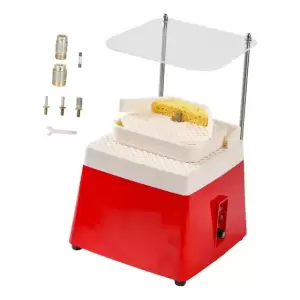 Mini Esmeril de Vitrales Eléctrico Portátil Decoración Rojo