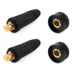 Pack De 2 Conectores Rápido Para Maquinas De Soldar 35/50