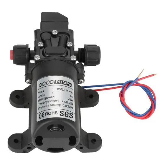 Bomba de Agua 12V Eléctrica con Manguera 1 Bomba de Agua 12V Eléctrica con Manguera