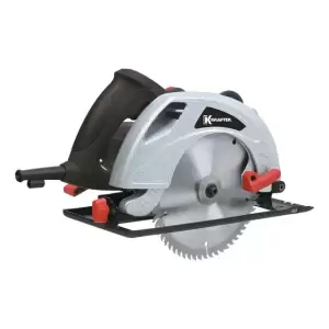 Sierra Circular Krafter 1300w Color Negro Frecuencia 60Hz