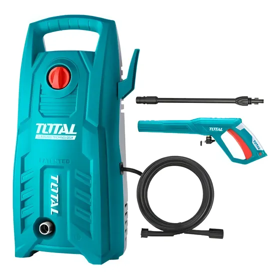 Hidrolavadora Total 130 Bar 1400W TGT11316 1 Hidrolavadora Total 130 Bar 1400W TGT11316