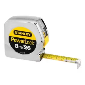 Huincha de Medir Total Tools Acero 8m x 25mm