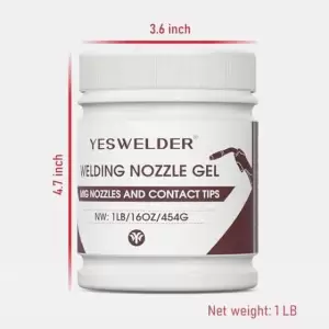 Gel Antisalpicaduras Yeswelder 454g Para Boquillas Mig