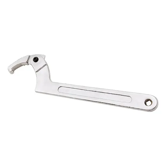 Llave Inglesa Ajustable con Gancho para Tuercas 1 Llave Inglesa Ajustable con Gancho para Tuercas
