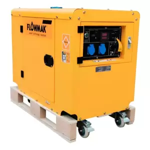 Generador Eléctrico Diesel Flowmak 10KW LDG12S Insonoro