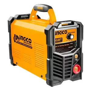 Soldadora Inverter Ingco Industrial Mma 200 Amp Color Naranja