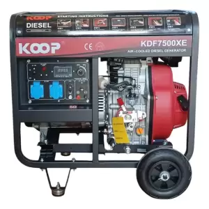 Generador Eléctrico Diésel 6KVA ATS Koop