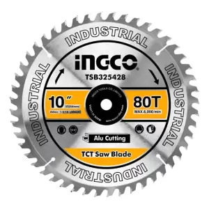 Sierra Circular P/aluminio 10 X 80 Dts. - Ingco