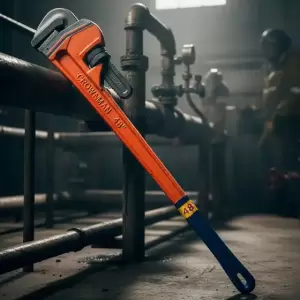 Llave Inglesa Stillson 48" Mango PVC Llave Tubo
