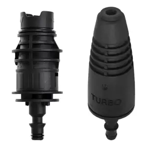 Hidrolavadora con Boquillas Turbo y Pulverizador