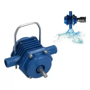 Bomba de Agua para Taladro Mini Autocebante Portátil