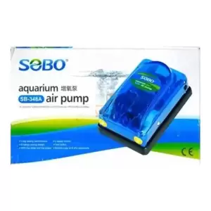 Bomba de Agua Aire Sobo SB348A 8L/h para Acuarios