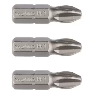 Punta De Atornillar Ph3x25mm 3 Pzas - Makita