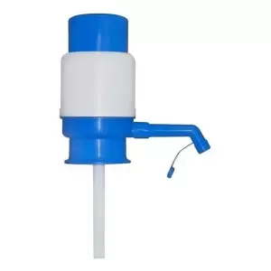 Bomba de Agua Manual para Botellón 10 y 20 Litros Azul